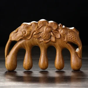 Massager Fish Massage Comb Head Therapy