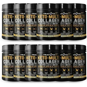 Collagen Protein Powder 16.2 oz (12 Pack)