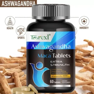 Organic Ashwagandha & Maca Pills